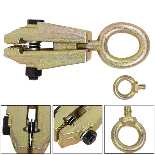 Self tightening ton clamp - tightening,
