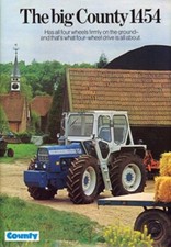 A3 Vintage County Tractor The