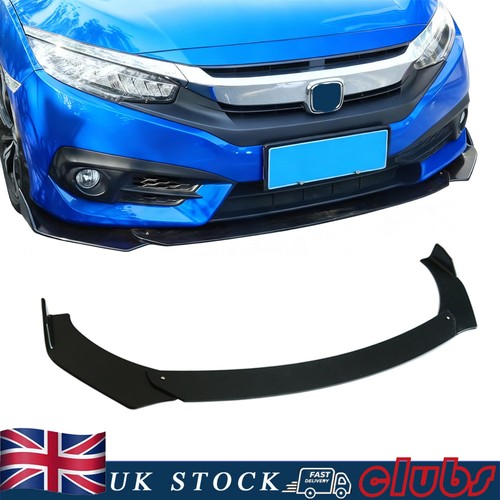 Front bumper lip set splitter - set,
