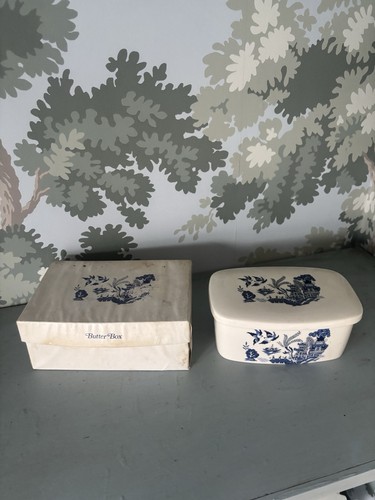 Vintage ringtons blue - vintage,