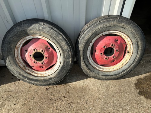 Pair front wheel tyres - pair,