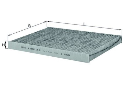 Interior air filter mahle fits - interior,