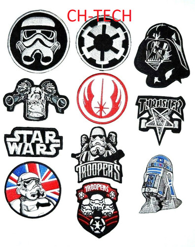 Embroidered star wars - wars, movie