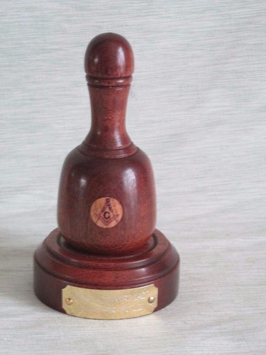 Freemason wooden palm pocket - freemason,