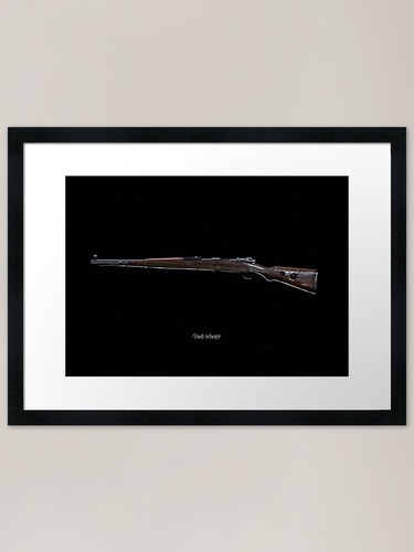 Kar98k framed art print - kar98k,