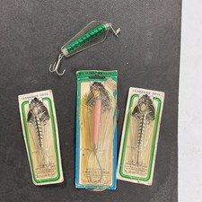 4 Diff VTG Winston Tasmanian Devil Fishing Lure’s (1 Lot 1 Price)