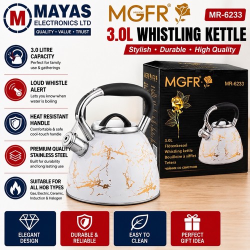 Whistling kettle - 3.0l,