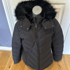 Zara Womens black Padded duck