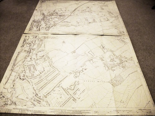 Hertfordshire old map - , history