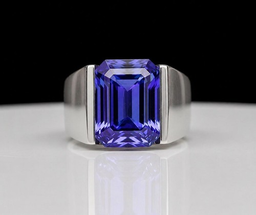 Royal tanzanite gemstone - royal, mens
