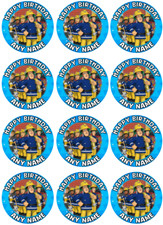 12 Personalised Fireman Sam