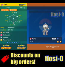 6IV Kubfu Pokemon Scarlet and Violet