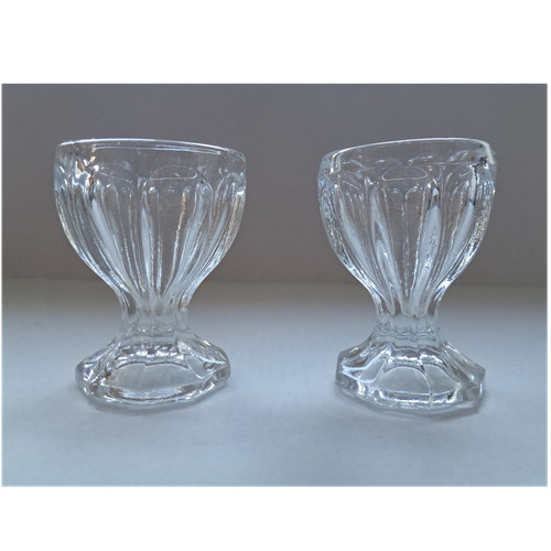 Vintage set clear pressed - set,
