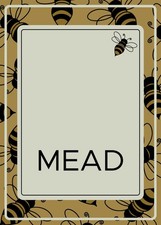 Mead Bottle Labels x 30