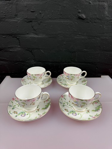 Wedgwood sweet plum tea cups - plum,