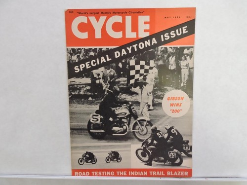 Cycle magazine may 1956 - magazine,