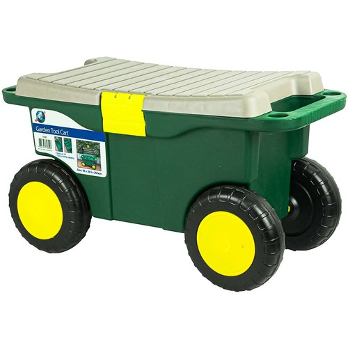 Wheeled garden tool cart - wheeled,