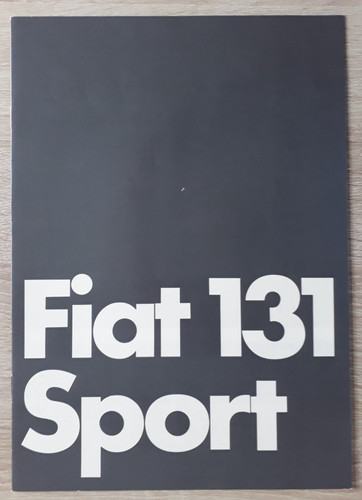 Fiat 131 sport brochure - fiat,