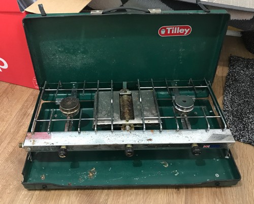 Vintage tilley camping stove - camping,