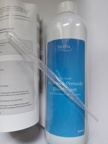 Sterlix hydrogen peroxide - hydrogen,