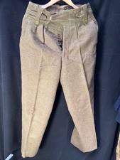 Original British Army Battledress Trousers - Size 8 - 33" Waist