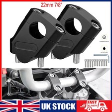 Black 7/8" &22mm Handlebar Bar