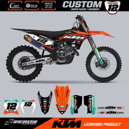 Custom graphics kit ktm sx - ktm,
