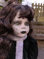 Vintage Musical Porcelain Doll