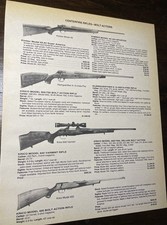 Print Ad of Krico Bolt Action Rifles  & Kimber Bolt Action Rifles Ad#5613