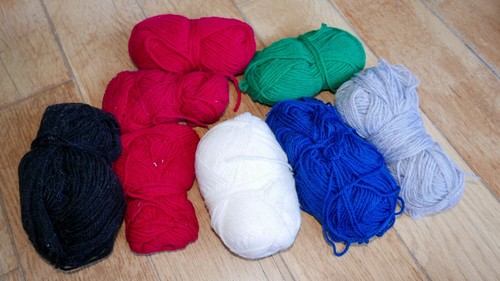 Knitting wool joblot assorted - knitting, joblot,