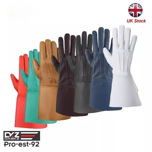 Leather long cuff - long, bearers