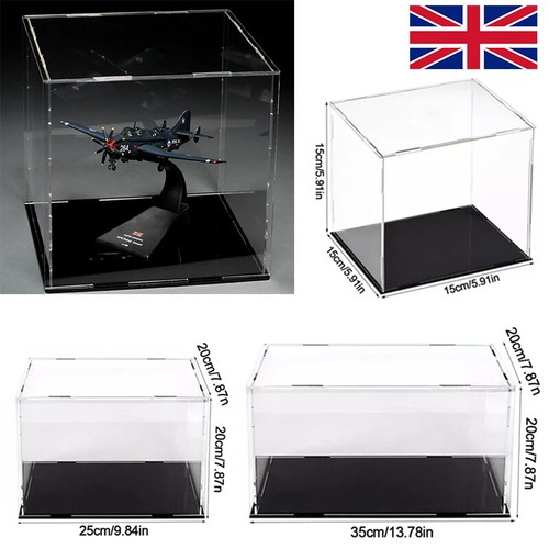 Clear acrylic display case - clear,