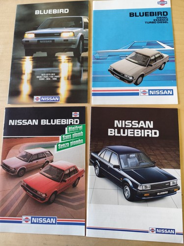Nissan bluebird brochure - nissan,