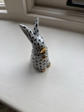 Herend Rare Black Fishnet