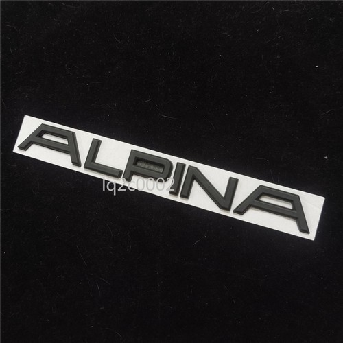 Black matte big alpina - black,