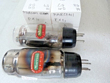 Pair A MARCONI GEC  PX4   NOS