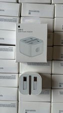 Original Apple Genuine 20W USB Type-C PD UK Power Adapter Plug fast charger