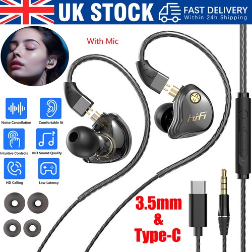 Earphones ear stage monitor - in-ear,