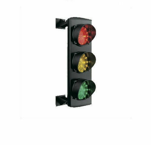 Red green yellow traffic light - red,