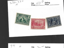 US SC #328-3301  Mint H CV