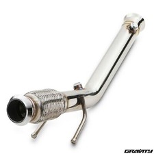 2.25" STAINLESS EXHAUST DECAT DE CAT PIPE FOR PEUGEOT 206 2.0 16V 180 BHP GTI