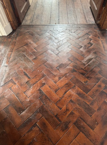 Reclaimed pitch pine parquet - pitch,