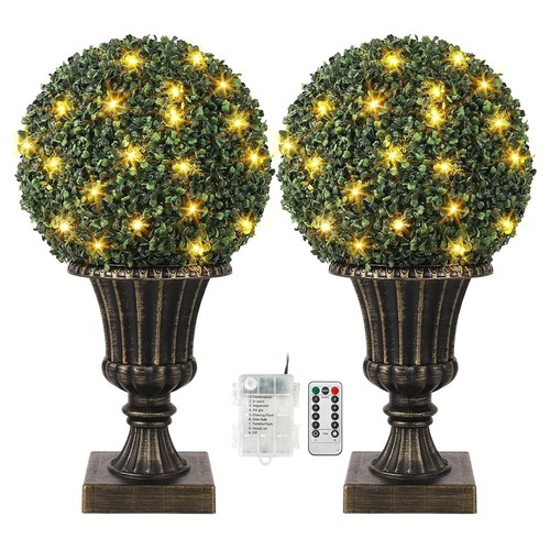 2pcs 41cm pre lit - 41cm,