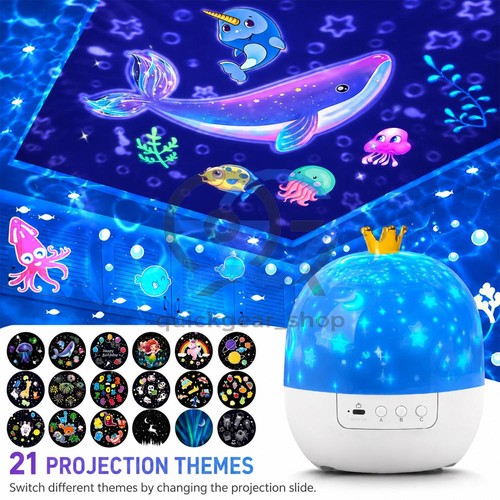 Star projector galaxy - star, night