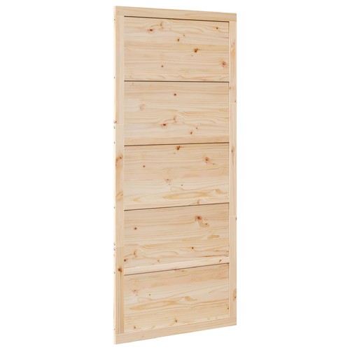 Barn door solid pine - pine, wood
