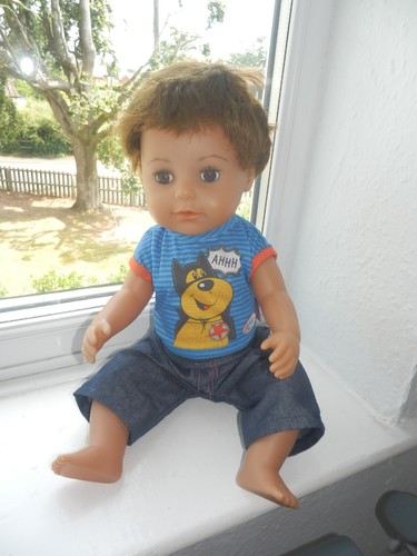 Baby born brother doll - born,