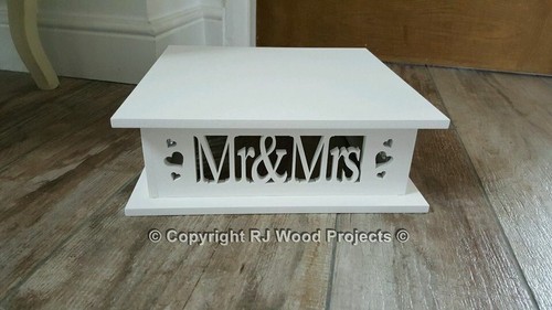Cake stand wooden wedding - stand, mr