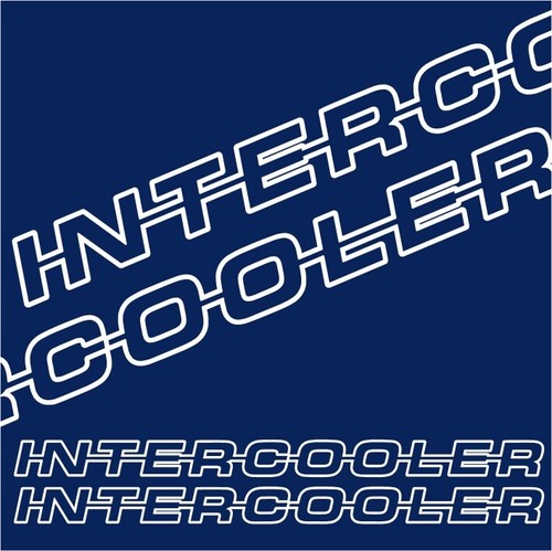 Intercooler decals stickers - intercooler, /