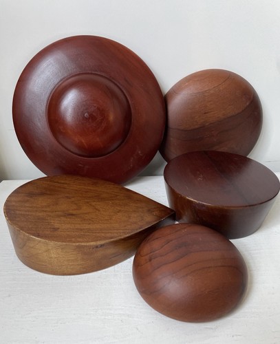 Rare set wooden - of, 5