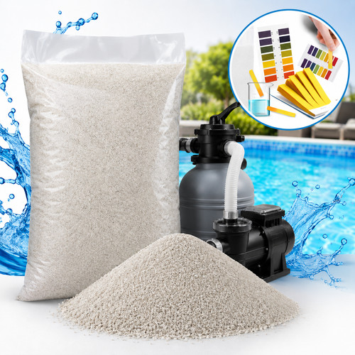 Swimming pool filter silica - swimming,